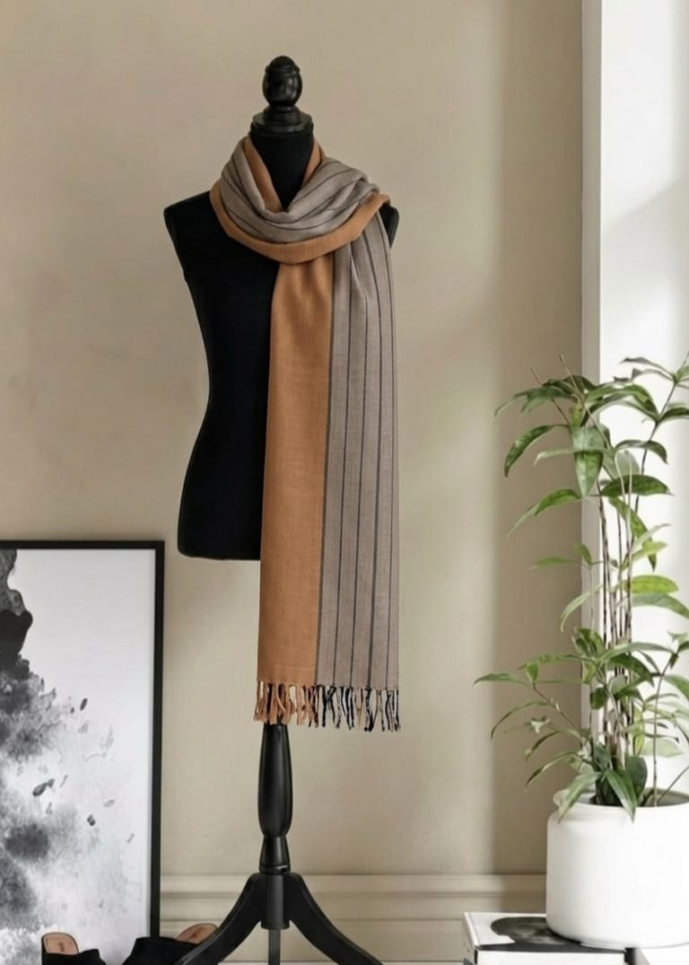 Saffron Devbhoomi Shawl