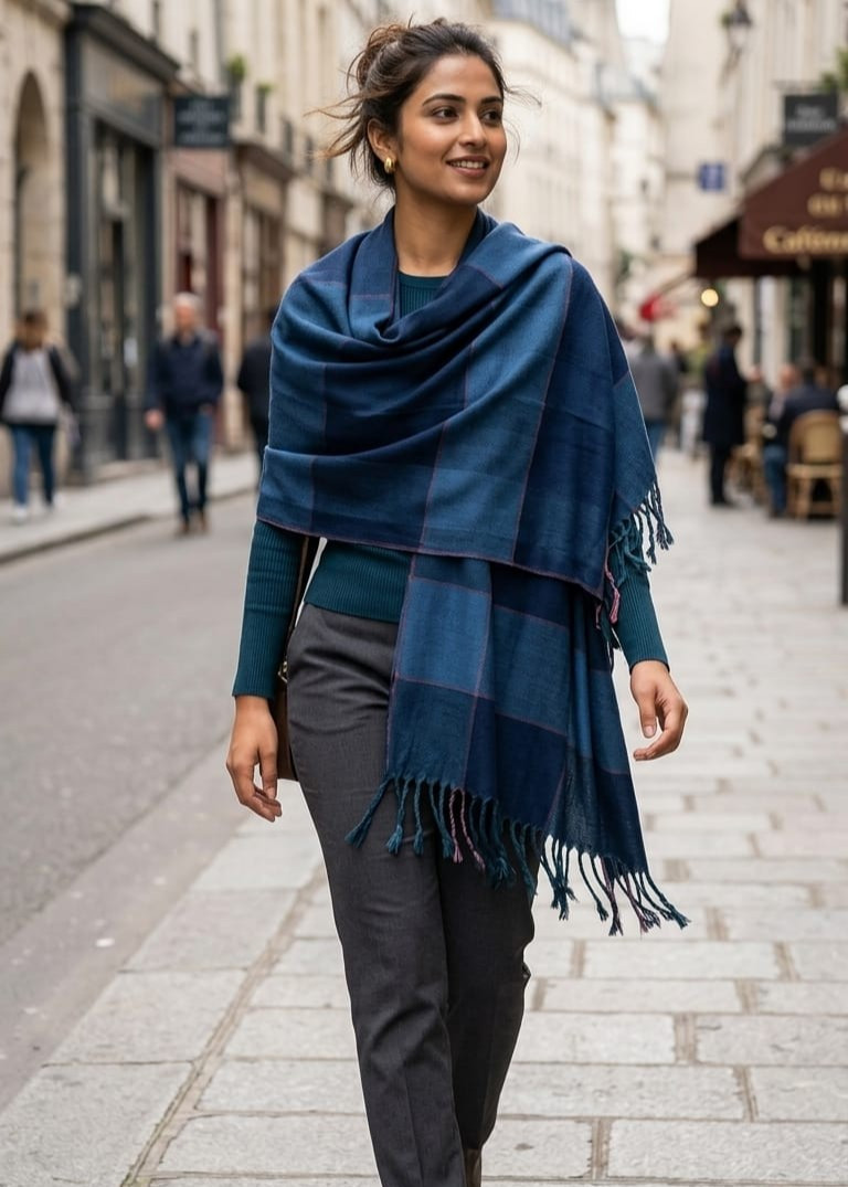 Midnight Ridge Heirloom Shawl