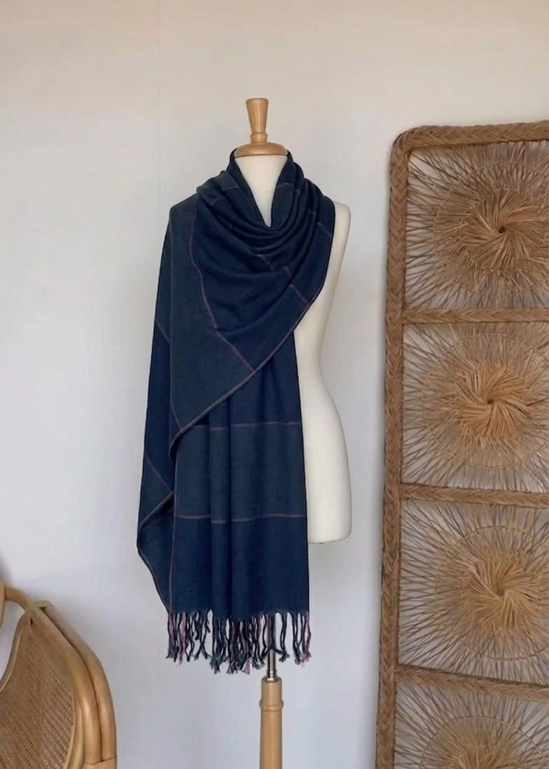 Midnight Ridge Heirloom Shawl