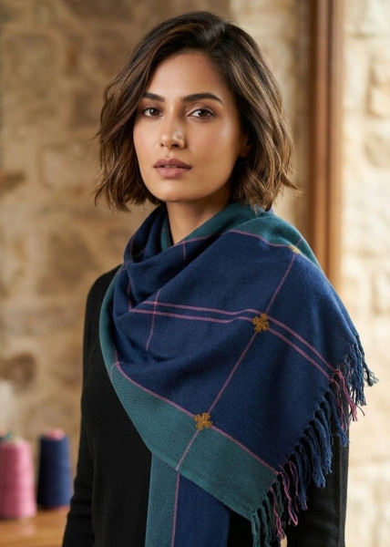 Image of Midnight Devbhoomi Shawl