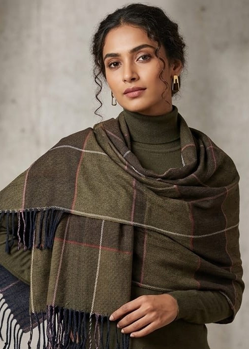 Himalayan earth  Shawl