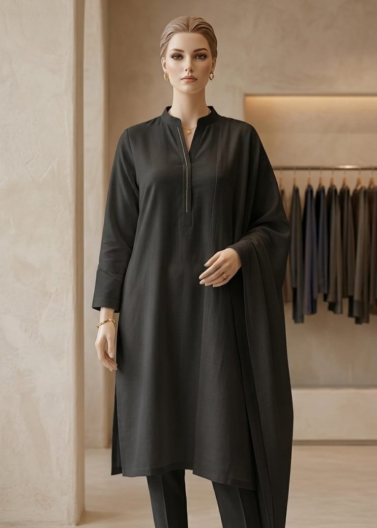 Noir Devbhoomi Weave Suit