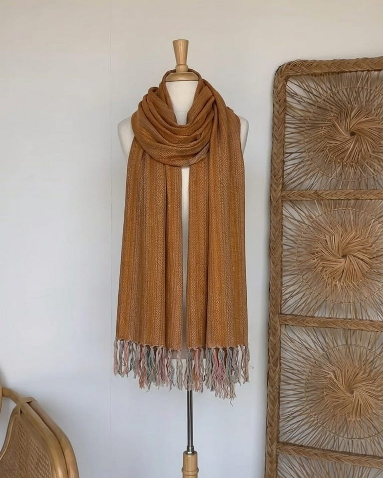 Saffron Solace Stole