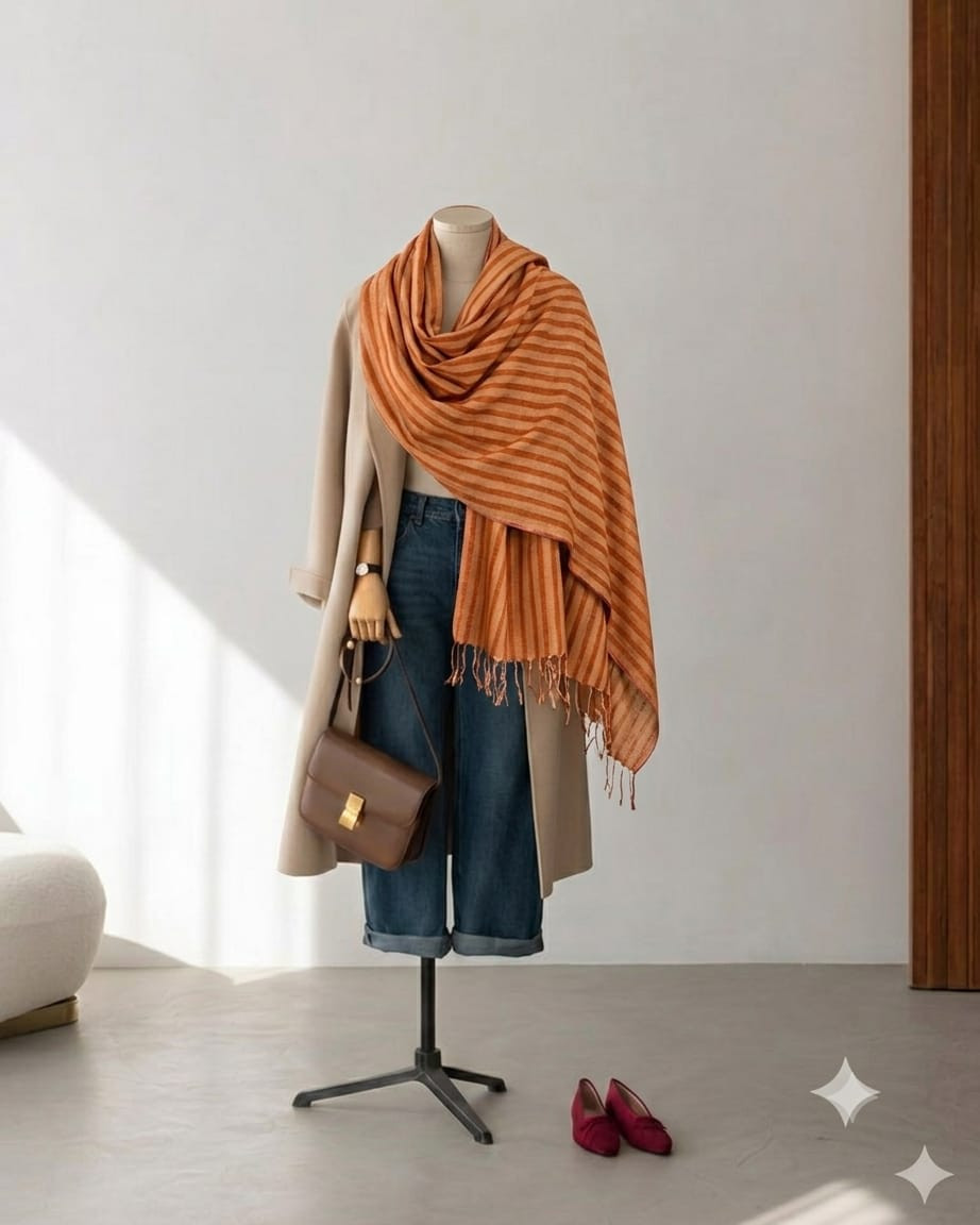 Kesar Reverie Stole