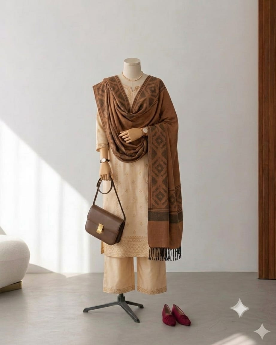Devbhoomi Terra Loom Stole