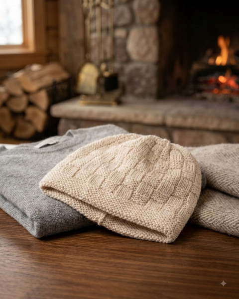 Image of Ivory Comfort Weave Cap