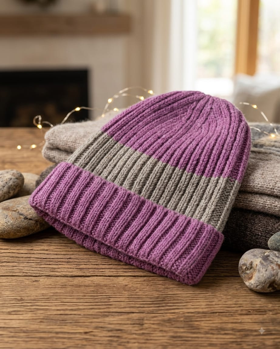 Fuchsia Ridge Cap