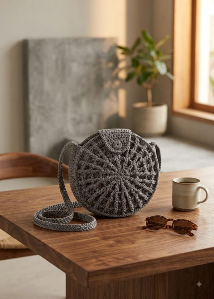 Image of Himalayan Slate Circle Bag