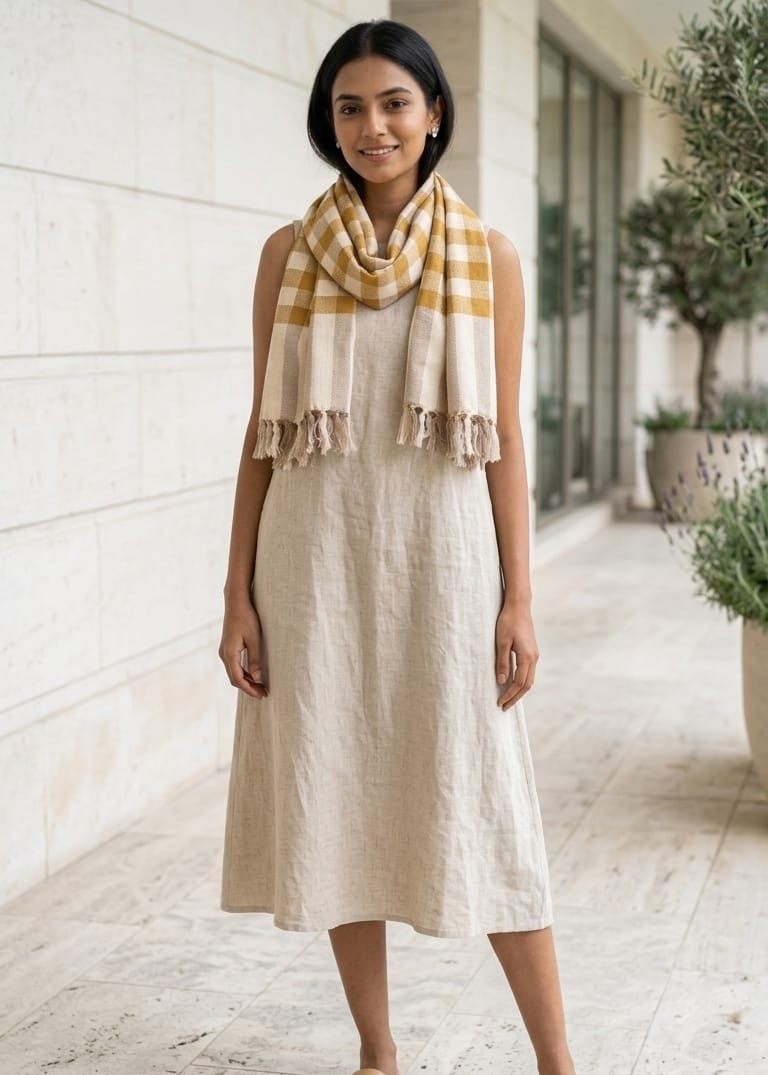 Honeyed Ivory Stole
