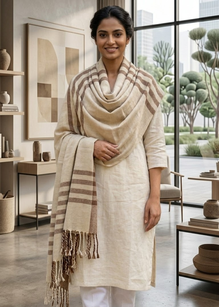 Ivory Arches Stole