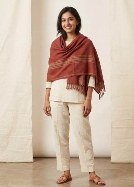 Image of Terracotta Reverie Stole