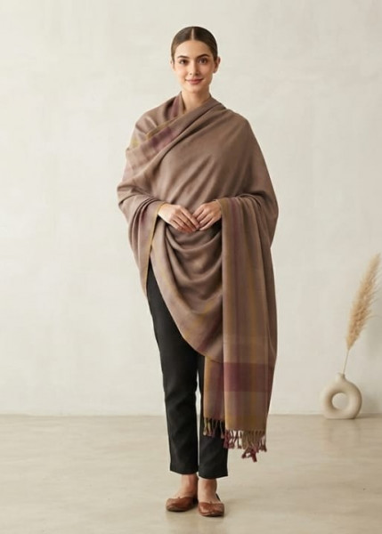 Image of Regal Earth Handwoven Stole