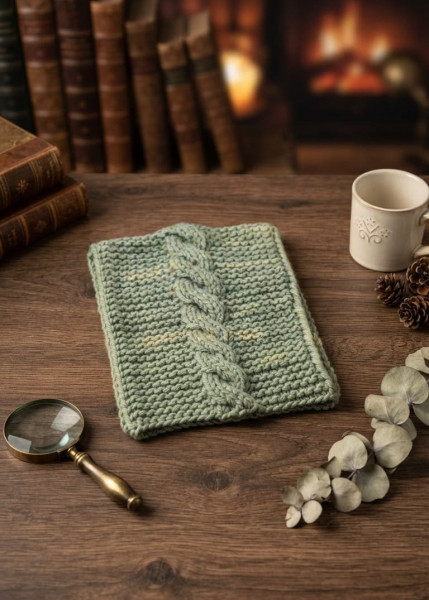 Image of Willow Sage Braided Earmuff