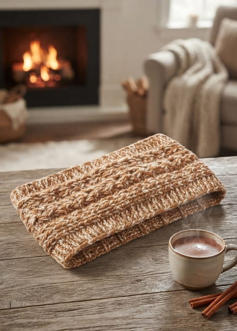 Honeyed Alpine Weave Earmuff