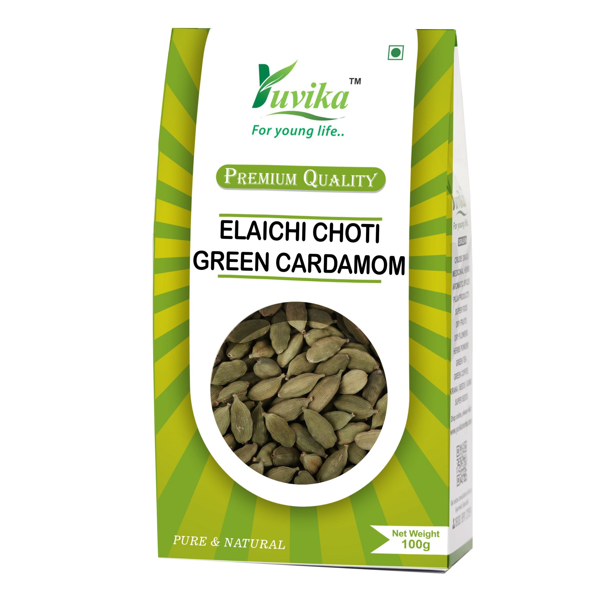 Elaichi Choti - Elachi Choti - Elettaria cardamomum - Green Cardamom ...